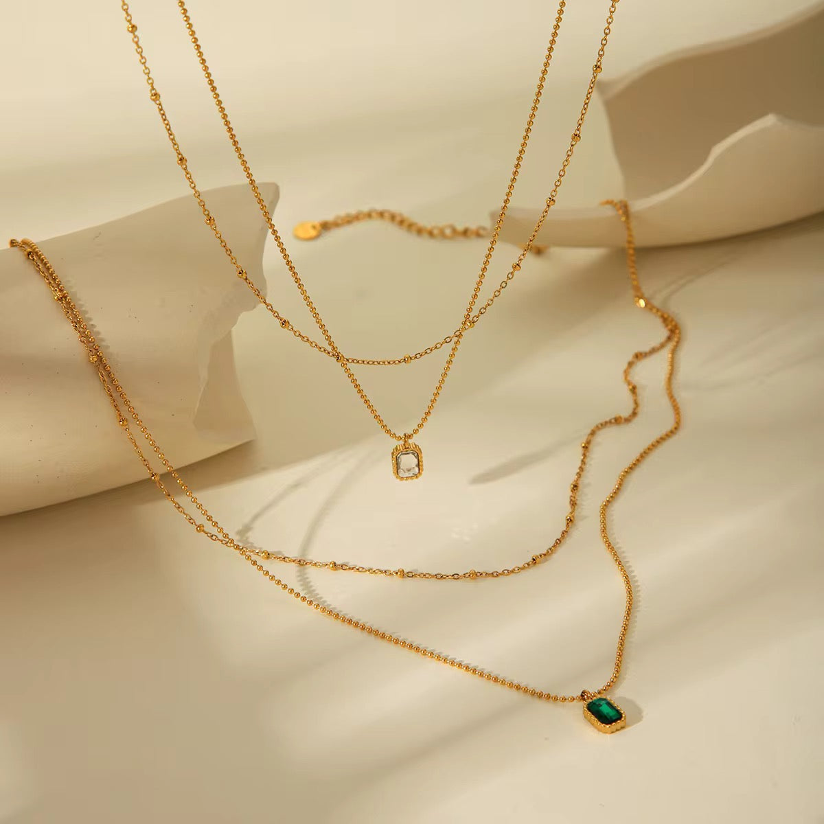 Amara Double Layered Necklace
