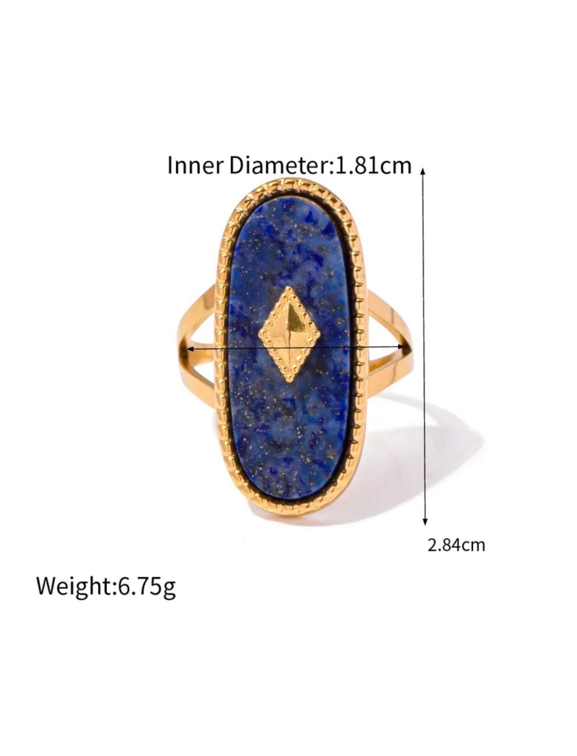 Vintage Lapis Lazuli Ring