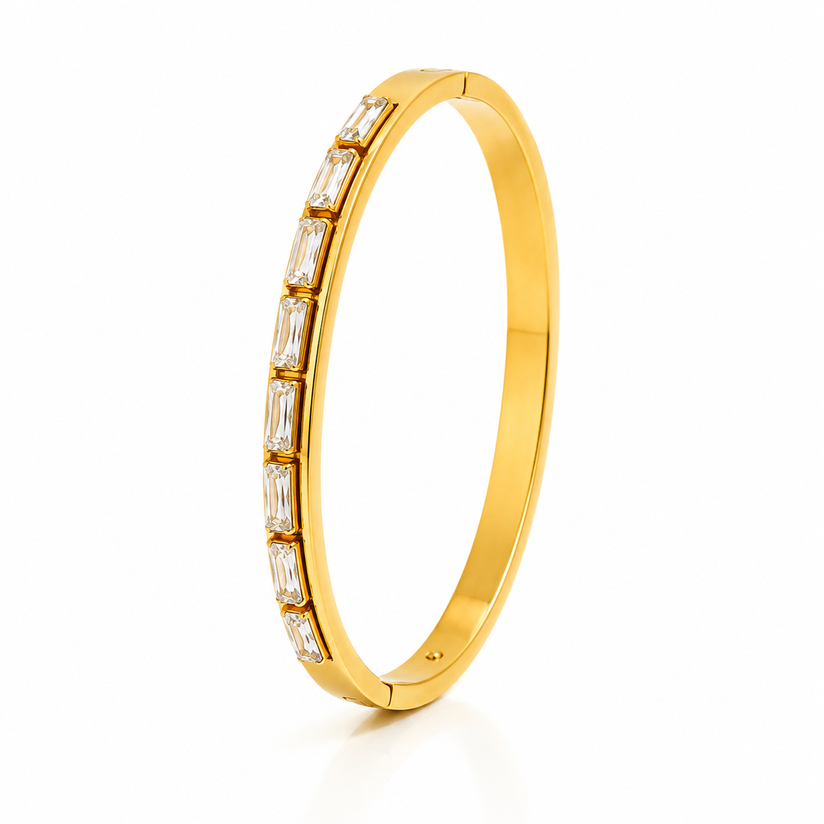 Aurelia Baguette Luxe Bangle