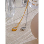 The Solstice Molten CZ Pendant