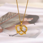 Eternal Love Knot Necklace