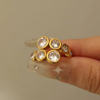 Aura Bezel Wrap Ring