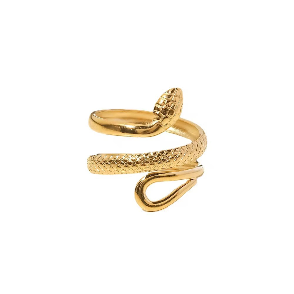 Cleopatra Serpent Wrap Ring