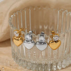 Luxe Radiance Heart Earrings