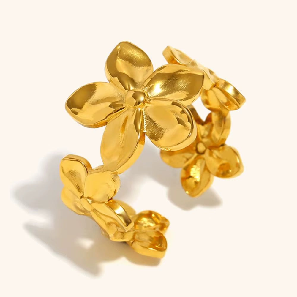 The Flora Bloom Wrap Ring