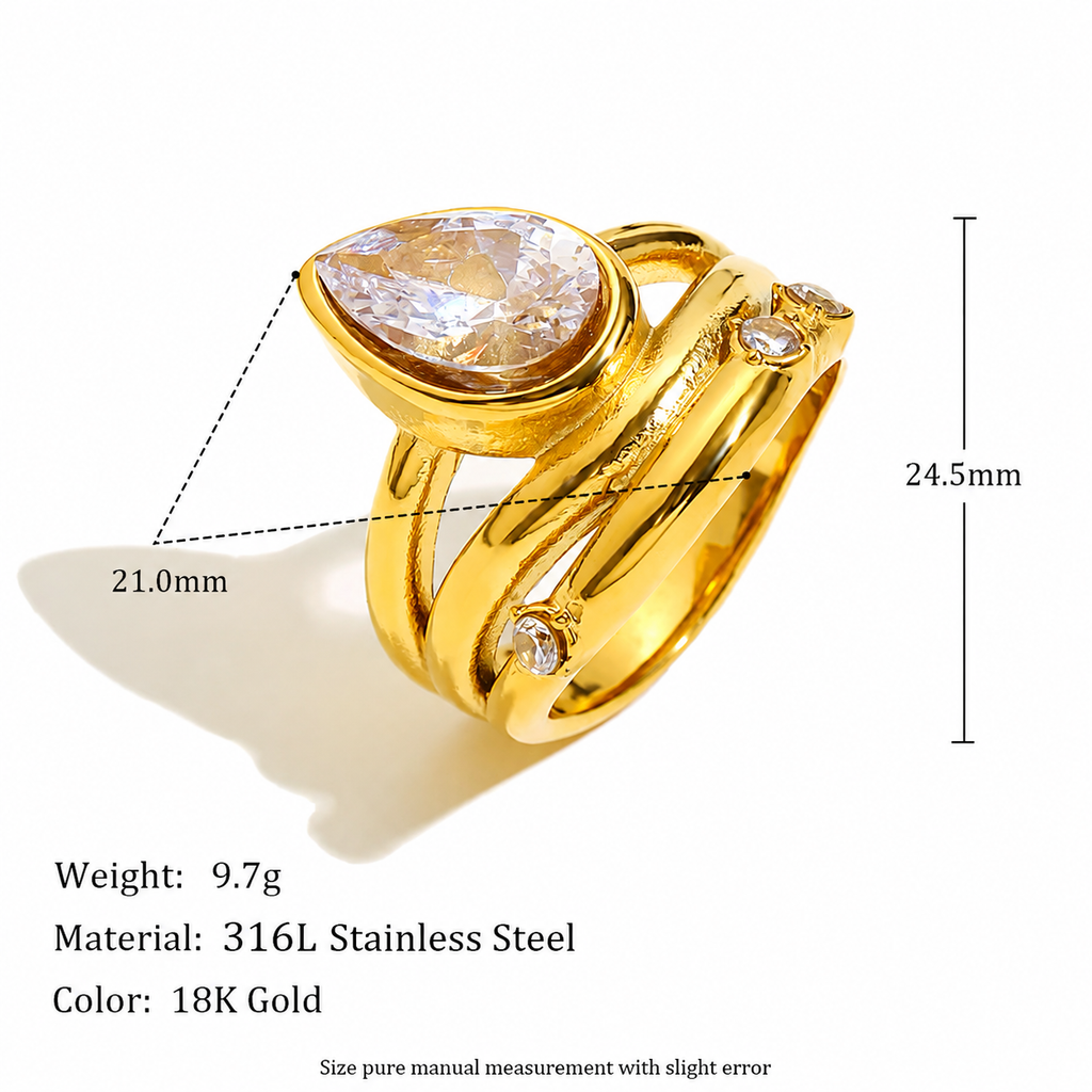 Aurelia Radiance Ring