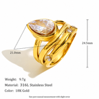 Aurelia Radiance Ring