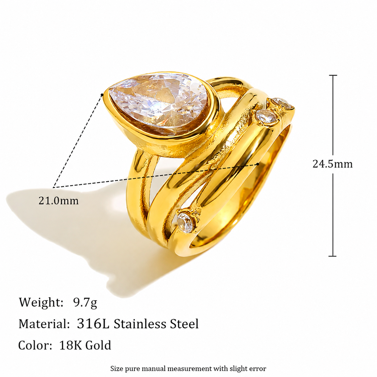 Aurelia Radiance Ring