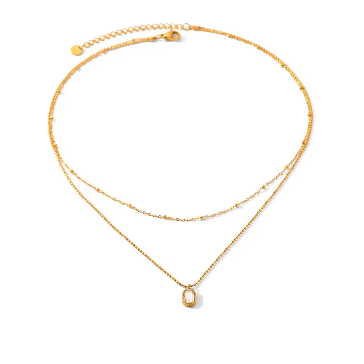Amara Double Layered Necklace