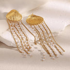 Aurora Pearl Cascade Earrings