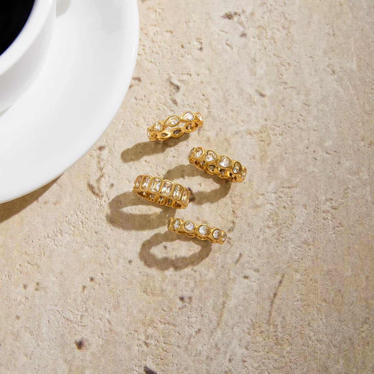 Radiant Baguette Eternity Ring