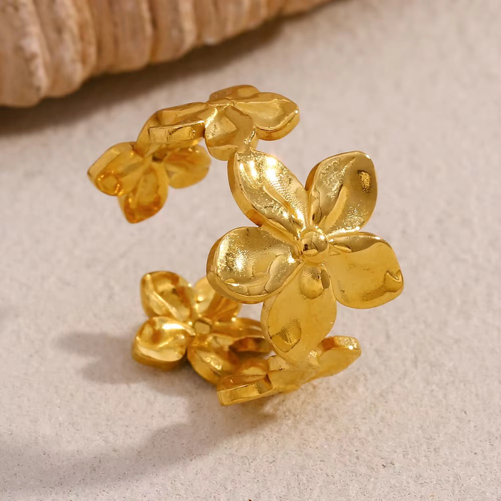 The Flora Bloom Wrap Ring
