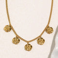 Rosé Éclat Floral Necklace