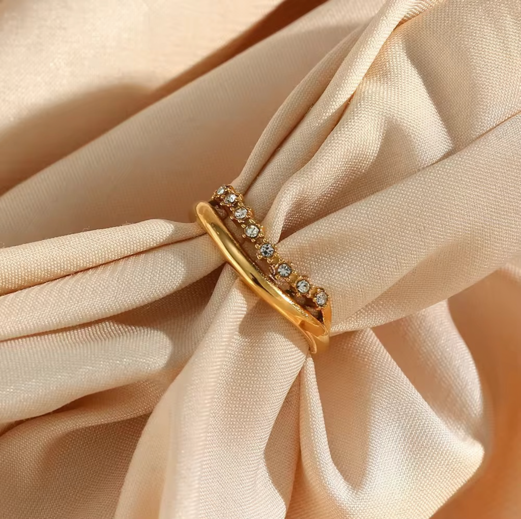 Celeste crown ring