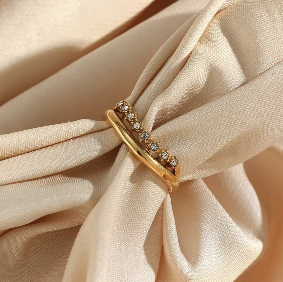 Celeste crown ring