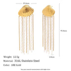 Aurora Pearl Cascade Earrings