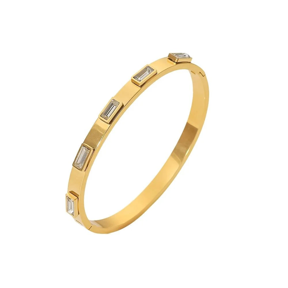 Linear Crystal Cuff