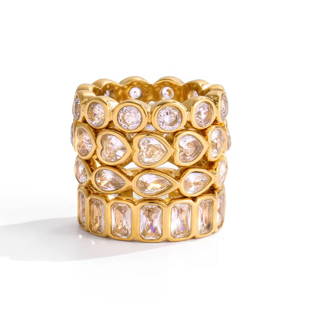 Radiant Baguette Eternity Ring