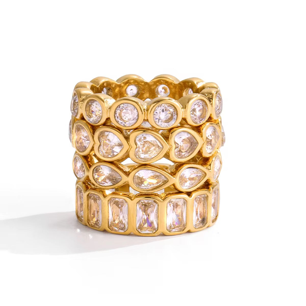 Radiant Baguette Eternity Ring