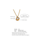 The Solstice Molten CZ Pendant