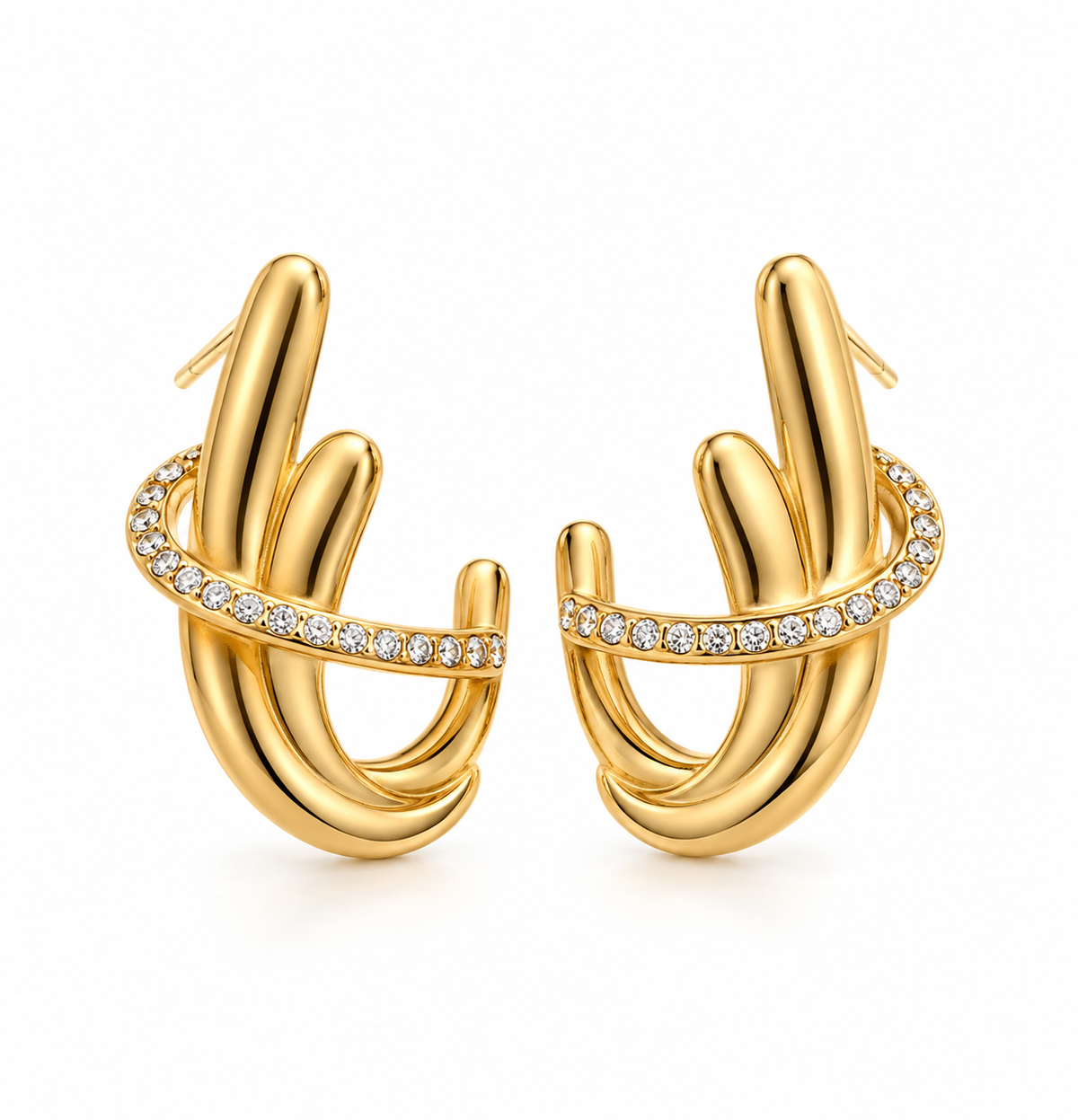 Chunky knot studs
