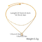 Amara Double Layered Necklace