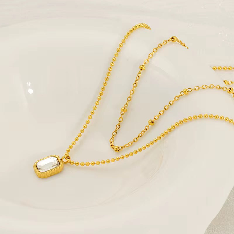 Amara Double Layered Necklace