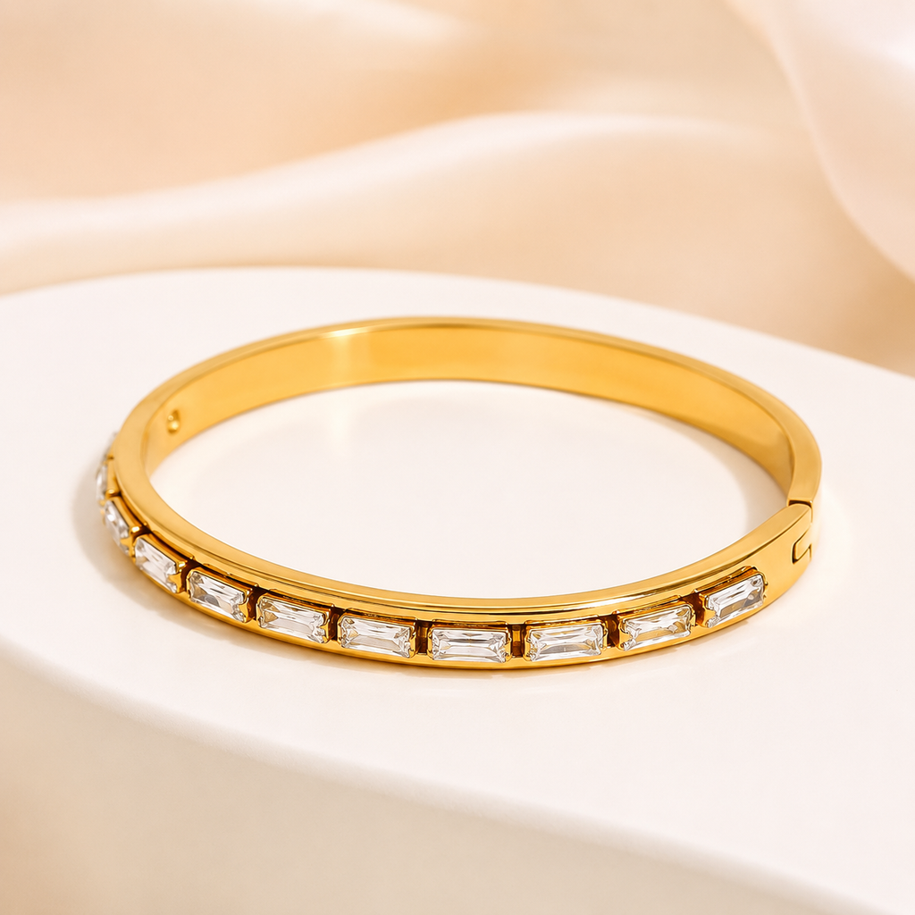 Aurelia Baguette Luxe Bangle