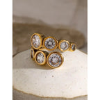 Aura Bezel Wrap Ring